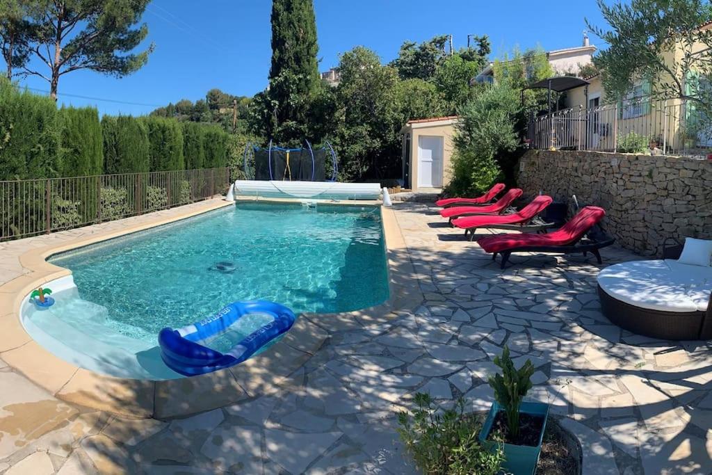 Dependance Neuve Entre Mer Et Nature, Climatisee Avec Vue Le Castellet  Exteriér fotografie