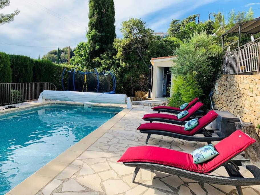 Dependance Neuve Entre Mer Et Nature, Climatisee Avec Vue Le Castellet  Exteriér fotografie
