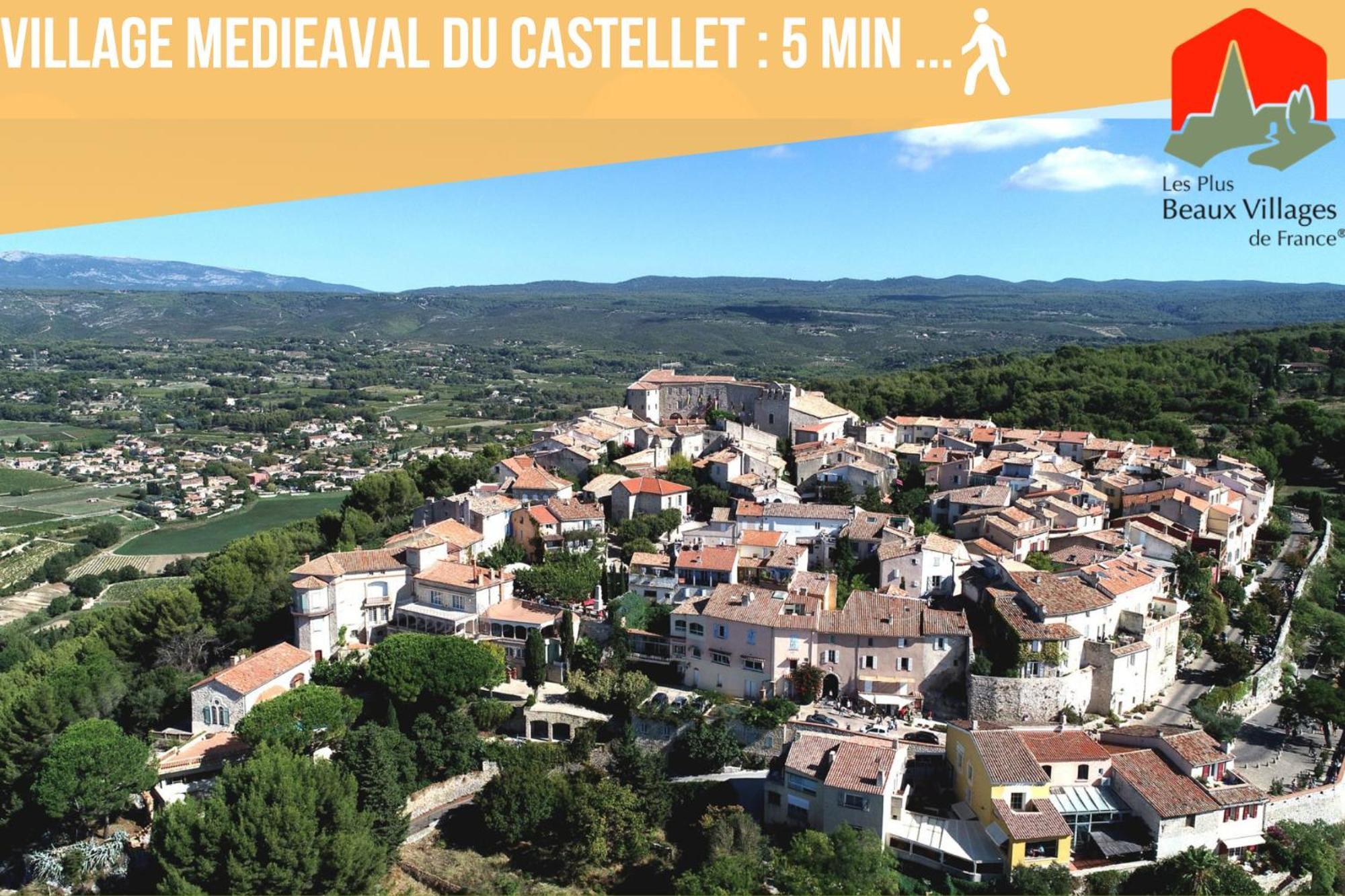 Dependance Neuve Entre Mer Et Nature, Climatisee Avec Vue Le Castellet  Exteriér fotografie